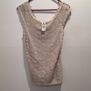 Lace tank